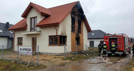 Pożar domu, szkoda na nieruchomości, pożar zaniżone odszkodowanie